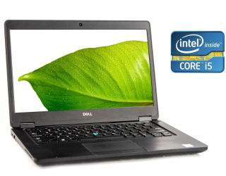 БУ Ультрабук Dell Latitude 5490 / 14&quot; (1366x768) TN / Intel Core i5-8350U (4 (8) ядра по 1.7 - 3.6 GHz) / 8 GB DDR4 / 240 GB SSD / Intel UHD Graphics / WebCam / Win 10 Pro из Европы
