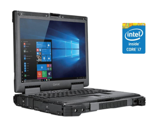 БУ Защищенный ноутбук Getac B300 / 13.3&quot; (1024x768) TN / Intel Core i7-620М (2 (4) ядра по 2.66 - 3.33 GHz) / 12 GB DDR3 / 480 GB SSD / Intel HD Graphics / Win 10 Pro из Европы в Дніпрі