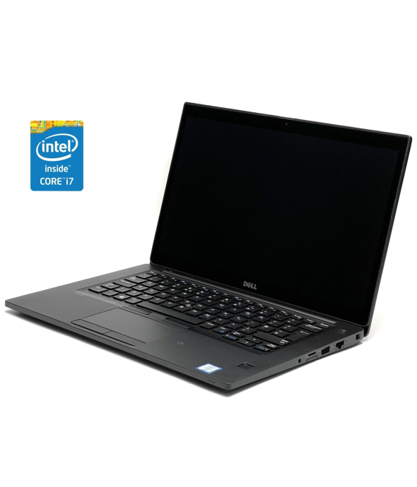 Ультрабук Dell Latitude E7480 / 14&quot; (1920x1080) IPS / Intel Core i7-6600U (2 (4) ядра по 2.6 - 3.4 GHz) / 8 GB DDR4 / 240 GB SSD / Intel HD Graphics 520 / WebCam / Win 10 Pro - 1