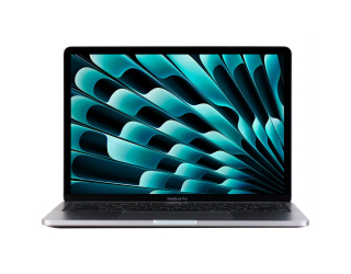 БУ Ноутбук 13.3&quot; Apple MacBook Pro M1 2020 A2338 8Gb RAM 256Gb SSD 2xThunderBolt Retina TruTone 2K TouchBar Space Gray (MYD82LL/A) из Европы в Днепре