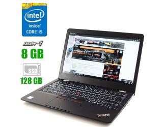 БУ Ультрабук Lenovo ThinkPad 13 Gen2 / 13.3 &quot; (1366x768) TN / Intel Core i5-7200U (2 (4) ядра по 2.5 - 3.1 GHz) / 8 GB DDR4 / 128 GB SSD / Intel HD Graphics 620 / WebCam / HDMI из Европы в Дніпрі