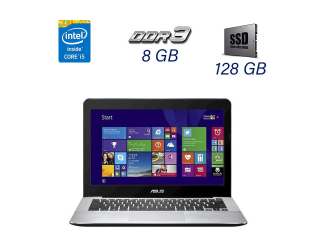 БУ Ноутбук Asus F302U / 13.3&quot; (1920x1080) IPS / Intel Core i5-6200U (2 (4) ядра по 2.3 - 2.8 GHz) / 8 GB DDR3 / 128 GB SSD / Intel HD Graphics 520 / WebCam / Windows 10 Home из Европы в Днепре