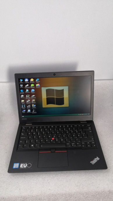 Ультрабук Lenovo ThinkPad L380 / 13.3 &quot; (1920x1080) IPS / Intel Core i3-8130U (2 (4) ядра по 2.2 - 3.4 GHz) / 8 GB DDR4 / 256 GB SSD / Intel UHD Graphics 620 / WebCam / Fingerprint / Windows 10 Pro - 2