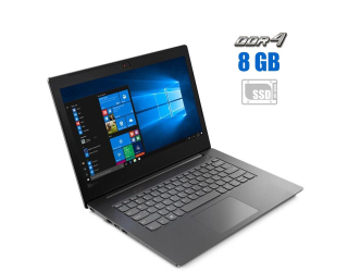 БУ Ноутбук Lenovo V130-14IKB / 14&quot; (1920x1080) TN / Intel Core i3-6006U (2 (4) ядра по 2.0 GHz) / 8 GB DDR4 / 120 GB SSD / Intel HD Graphics 520 / WebCam / Windows 10 Pro из Европы в Дніпрі