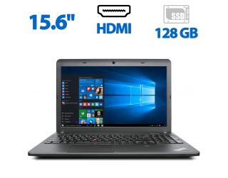 БУ Ноутбук Lenovo ThinkPad E540 / 15.6&quot; (1366x768) TN / Intel Core i3-4000M (2 (4) ядра по 2.4 GHz) / 4 GB DDR3 / 128 GB SSD / Intel HD Graphics 4600 / WebCam / HDMI из Европы в Дніпрі