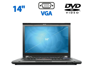 БУ Ноутбук Lenovo ThinkPad L420 / 14&quot; (1366x768) TN / Intel Core i3-2330M (2 (4) ядра по 2.2 GHz) / 4 GB DDR3 / 500 GB HDD / Intel HD Graphics 3000 / WebCam / DVD-ROM / Windows 10 Home из Европы в Днепре