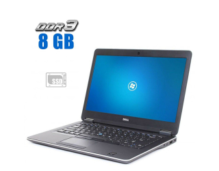 БУ Ноутбук Б-клас Dell Latitude E7440 / 14&quot; (1920x1080) IPS / Intel Core i3-4030U (2 (4) ядра по 1.9 GHz) / 8 GB DDR3 / 128 GB SSD / Intel HD Graphics 4400 / Win 10 Pro из Европы в Дніпрі