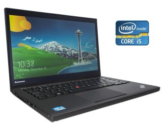 БУ Ультрабук Lenovo ThinkPad T440s / 14&quot; (1600x900) TN / Intel Core i5-4210U (2 (4) ядра по 1.7 - 2.7 GHz) / 8 GB DDR3 / 128 GB SSD / Intel HD Graphics 4400 / Windows 10 Pro из Европы в Дніпрі