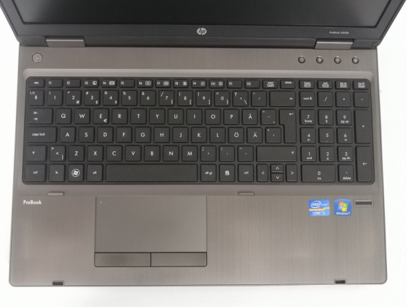 Ноутбук HP ProBook 6560b / 15.6&quot; (1366x768) TN / Intel Core i5-2410M (2 (4) ядра по 2.3 - 2.9 GHz) / 4 GB DDR3 / 320 GB HDD / Intel HD Graphics 3000 / WebCam / DVD-ROM / VGA - 3