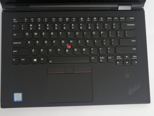 Ноутбук-трансформер Lenovo ThinkPad X1 Yoga G3 / 14&quot; (1920x1080) IPS Touch / Intel Core i5-8350U (4 (8) ядра по 1.7 - 3.6 GHz) / 8 GB DDR3 / 256 GB SSD / Intel UHD Graphics 620 / WebCam / HDMI / Стилус в комплекті / Windows 10 Pro - 3