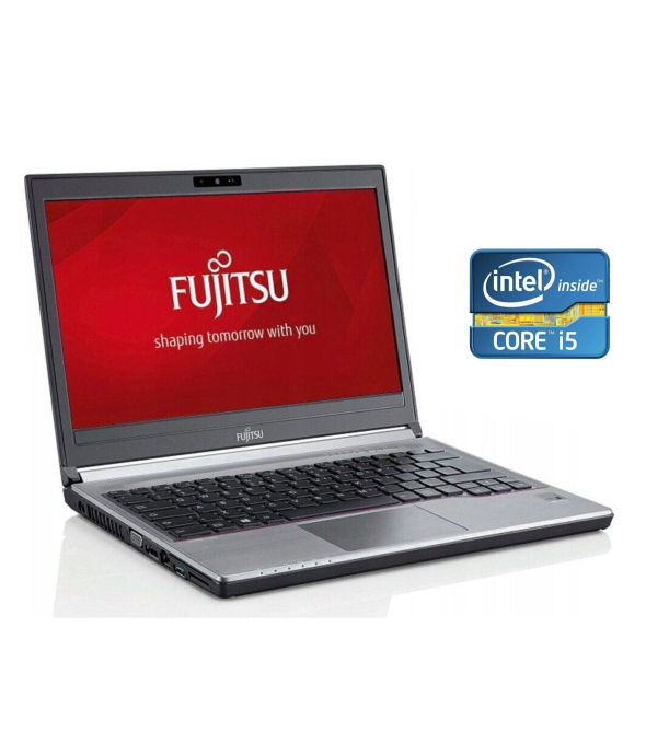 Ноутбук Fujitsu LifeBook E756 / 15.6 &quot; (1920x1080) IPS / Intel Core i5-6300U (2 (4) ядра по 2.4 - 3.0 GHz) / 8 GB DDR4 / 240 GB SSD / Intel HD Graphics 520 / WebCam / Win 10 Pro - 1