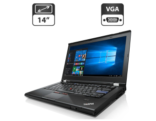 БУ Ноутбук Lenovo ThinkPad T420 / 14&quot; (1366x768) TN / Intel Core i5-2520M (2 (4) ядра по 2.5 - 3.2 GHz) / 4 GB DDR3 / 500 Gb HDD / Intel HD Graphics 3000 / WebCam / VGA из Европы