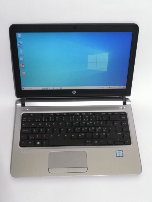 Ультрабук HP ProBook 430 G3 / 13.3&quot; (1366x768) TN / Intel Core i3-6100U (2 (4) ядра по 2.3 GHz) / 8 GB DDR4 / 240 GB SSD NEW / Intel HD Graphics 520 / WebCam / Win 10 Home - 2