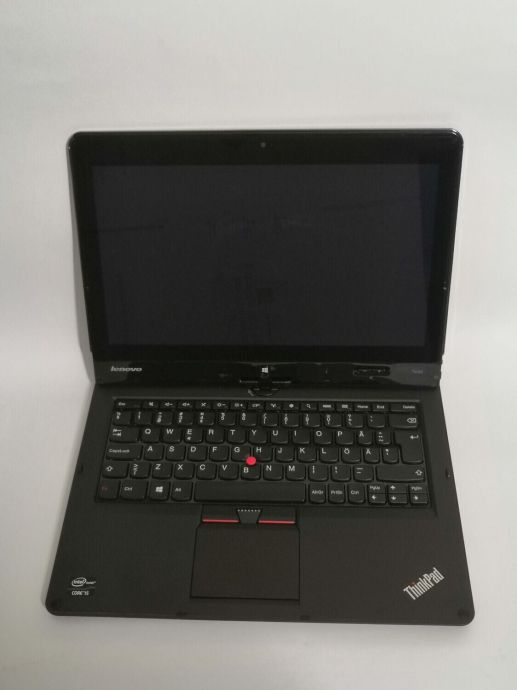 Нетбук-трансформер Б-класс Lenovo ThinkPad Twist S230u / 12.5&quot; (1366x768) IPS Touch / Intel Core i5-3317U (2 (4) ядра по 1.7 - 2.6 GHz) / 4 GB DDR3 / 24 GB SSD + 500 GB HDD / Intel HD Graphics 4000 / WebCam / USB 3.0 / Windows 10 Pro - 2