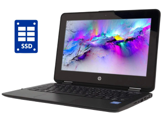 БУ Нетбук-трансформер HP ProBook x360 11 G1 EE / 11.6&quot; (1366x768) TN Touch / Intel Pentium N4200 (4 ядра по 1.1 - 2.5 GHz) / 4 GB DDR3 / 128 GB SSD / Intel HD Graphics 505 / WebCam / Win 10 Pro из Европы в Днепре