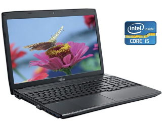 БУ Ноутбук Fujitsu LifeBook A544 / 15.6&quot; (1366x768) TN / Intel Core i5-4210M (2 (4) ядра по 2.6 - 3.2 GHz) / 4 GB DDR3 / 500 Gb HDD / Intel HD Graphics 4600 / WebCam / DVD-ROM из Европы в Дніпрі