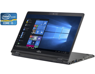 БУ Ультрабук-трансформер Б-класс Fujitsu LifeBook U9310X / 13.3&quot; (1920x1080) IPS Touch / Intel Core i5-10210U (4 (8) ядра по 1.6 - 4.2 GHz) / 16 GB DDR4 / 256 GB SSD / Intel UHD Graphics / WebCam / Win 10 Pro из Европы в Днепре