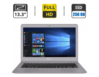 БУ Ультрабук Б-клас Asus ZenBook UX330C / 13.3&quot; (1920x1080) IPS / Intel Core m3 - 7Y30 (2 (4) ядра по 1.0-2.6 GHz) / 8 GB DDR4 / 256 GB SSD / Intel HD Graphics 615 / WebCam / Windows 10 Home из Европы в Дніпрі