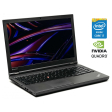 Мобільна робоча станція Lenovo ThinkPad W540 / 15.6 " (1920x1080) TN / Intel Core i7-4800MQ (4 (8) ядра по 2.7 - 3.7 GHz) / 8 GB DDR3 / 128 GB SSD + 1000 Gb HDD / nVidia Quadro K2100M, 2 GB GDDR5, 128-bit / WebCam / Win 10 Pro - 1
