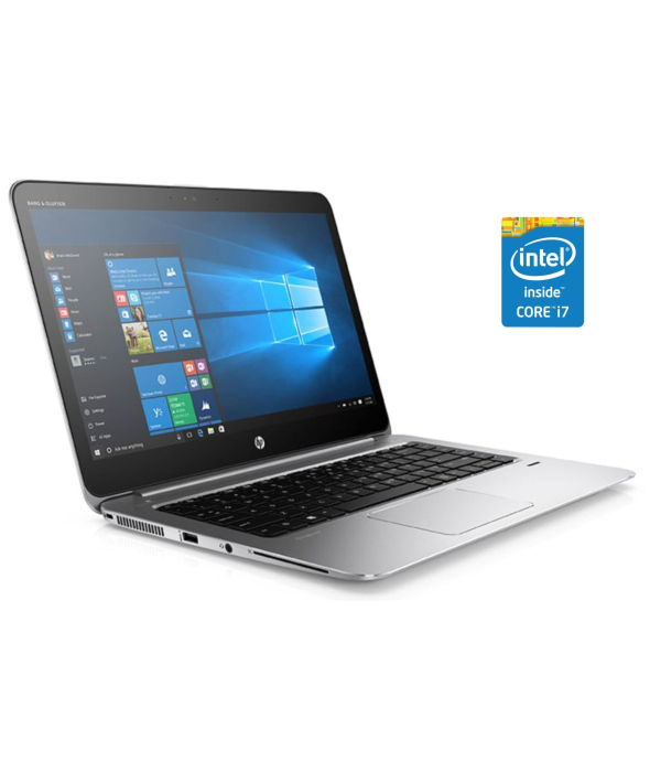 Ультрабук HP EliteBook Folio 1040 G3 / 14&quot; (1366x768) TN / Intel Core i7-6600U (2 (4) ядра по 2.6 - 3.4 GHz) / 8 GB DDR3 / 240 GB SSD / Intel UHD Graphics 520 / WebCam / Win 10 Pro - 1