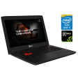 Игровой ноутбук Asus ROG Strix GL502VS / 15.6" (1920x1080) IPS / Intel Core i7-6700HQ (4 (8) ядра по 2.6 - 3.5 GHz) / 16 GB DDR4 / 500 GB SSD / nVidia GeForce GTX 1070, 8 GB GDDR5, 256-bit / WebCam - 1