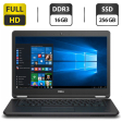 Ноутбук Б-класс Dell Latitude E7450 / 14" (1920x1080) IPS / Intel Core i7-5600U (2 (4) ядра по 2.6 - 3.2 GHz) / 16 GB DDR3 / 256 GB SSD / Intel HD Graphics 5500 / WebCam / HDMI - 1