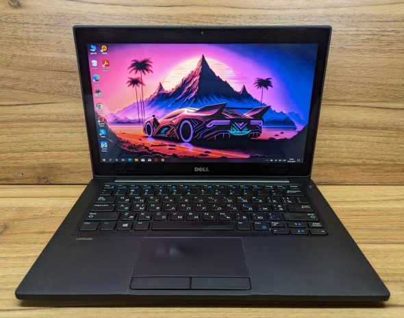 Ультрабук Б-класс Dell Latitude 7280 / 12.5&quot; (1920x1080) IPS Touch / Intel Core i7-6600U (2 (4) ядра по 2.6 - 3.4 GHz) / 8 GB DDR4 / 256 GB SSD / Intel HD Graphics 520 / WebCam / Windows 10 - 2