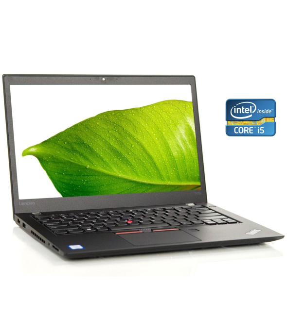 Ультрабук Lenovo ThinkPad T470s / 14&quot; (1920x1080) IPS / Intel Core i5-7200U (2 (4) ядра 2.5 - 3.1 GHz) / 8 GB DDR4 / 256 GB SSD / Intel HD Graphics 620 / WebCam / Win 10 Pro - 1