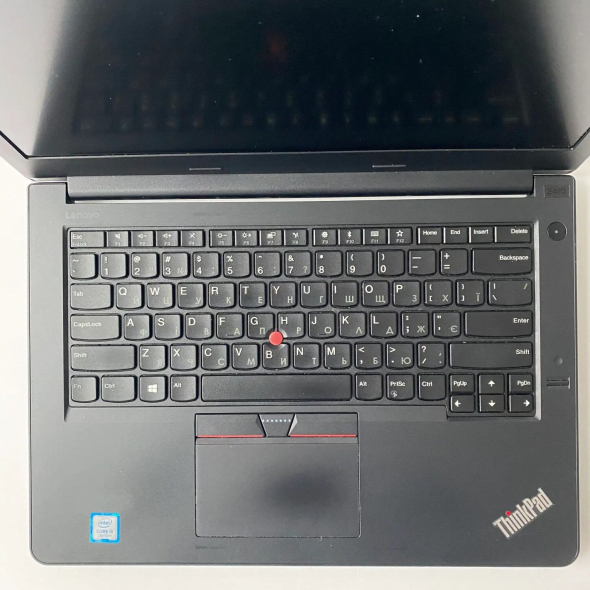 Ноутбук Б-класс Lenovo ThinkPad E470 / 14&quot; (1920x1080) IPS / Intel Core i5-7200U (2 (4) ядра по 2.5 - 3.1 GHz) / 16 GB DDR4 / 256 GB SSD / Intel HD Graphics 620 / WebCam / HDMI + Беспроводная мышка - 3