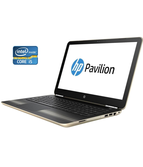 Ноутбук HP Pavilion z3d13ea / 15.6 &quot; (1366x768) TN / Intel Core i5-7200U (2 (4) ядра по 2.5 - 3.1 GHz) / 8 GB DDR4 / 240 GB SSD / Intel HD Graphics 620 / WebCam / DVD-ROM / Win 10 Pro - 1