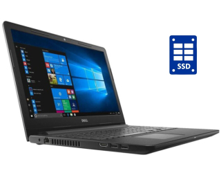 БУ Ноутбук Dell Inspiron 15-3567 / 15.6&quot; (1366x768) TN / Intel Core i3-7100U (2 (4) ядра по 2.4 GHz) / 8 GB DDR4 / 240 GB SSD / Intel HD Graphics 620 / WebCam / Win 10 Pro из Европы в Днепре