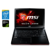 Игровой ноутбук MSI MegaBook GP62 / 15.6" (1920x1080) TN / Intel Core i7-7700HQ (4 (8) ядра по 2.8 - 3.8 GHz) / 16 GB DDR4 / 128 GB SSD + 1000 GB HDD / nVidia GeForce GTX 1060, 3 GB GDDR5, 192-bit / WebCam