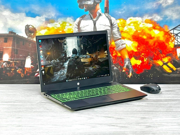 Игровой ноутбук HP Pavilion Gaming 15-cx0056wm / 15.6&quot; (1920x1080) IPS / Intel Core i5-8300H (4 (8) ядра по 2.3 - 4.0 GHz) / 16 GB DDR4 / 128 GB SSD M.2 + 1000 GB HDD / nVidia GeForce GTX 1050 Ti, 4 GB GDDR5, 128-bit / WebCam / Win 11 Home - 3