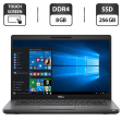 Ультрабук Dell Latitude 5400 / 14" (1920x1080) IPS Touch / Intel Core i5-8365U (4 (8) ядра по 1.6 - 4.1 GHz) / 8 GB DDR4 / 256 GB SSD / Intel UHD Graphics 620 / WebCam / Усиленная АКБ - 1