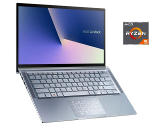 БУ Ультрабук Asus ZenBook UM431D / 14&quot; (1920x1080) IPS / AMD Ryzen 5 3500U (4 (8) ядра по 2.1 - 3.7 GHz) / 8 GB DDR4 / 512 GB SSD M.2 / AMD Radeon Vega 8 Graphics / WebCam / Win 11 Home из Европы в Днепре