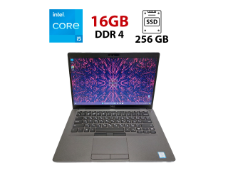 БУ Ультрабук Dell Latitude 5400/ 14 &quot; (1366х768) TN / Intel Core i5-8365U (4 (8) ядра по 1.6 - 4.1 GHz) / 16 GB DDR4 / 256 GB SSD M. 2 / Intel UHD Graphics 620 / WebCam / Мишка і килимок в подарунок из Европы в Дніпрі