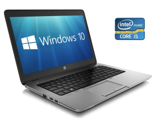 БУ Ноутбук Б-класс HP EliteBook 840 G1 / 14&quot; (1600x900) TN / Intel Core i5-4300U (2 (4) ядра по 1.9 - 2.9 GHz) / 8 GB DDR3 / 180 GB SSD / Intel HD Graphics 4400 / WebCam / Win 10 Pro из Европы в Днепре