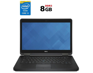 БУ Ноутбук Б-клас Dell Latitude E5440 / 14&quot; (1600x900) TN / Intel Core i5-4310U (2 (4) ядра по 2.0 - 3.0 GHz) / 8 GB DDR3 / 256 GB SSD / Intel HD Graphics 4400 / WebCam / Win 10 из Европы в Дніпрі