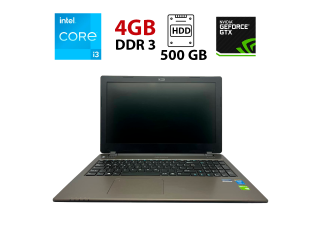 БУ Ноутбук Medion Akoya P6647 / 15.6&quot; (1366x768) TN / Intel Core i3-4100M (2 (4) ядра по 2.5 GHz) / 4 GB DDR3 / 500 Gb HDD / nVidia GeForce 825m, 1 GB DDR3, 64-bit / WebCam / Батарея не тримає из Европы в Дніпрі