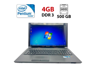 БУ Ноутбук Lenovo B570 / 15.6&quot; (1366x768) TN / Intel Pentium B950 (2 ядра по 2.1 GHz) / 4 GB DDR3 / 500 Gb HDD / Intel HD Graphics 2000 / WebCam из Европы