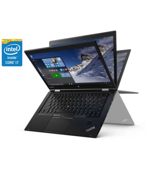 Ультрабук-трансформер Lenovo ThinkPad X1 Yoga G1 / 14&quot; (2560x1440) IPS Touch / Intel Core i5-6300U (2 (4) ядра по 2.4 - 3.0 GHz) / 8 GB DDR3 / 256 GB SSD / Intel UHD Graphics 520 / WebCam / Win 10 Pro - 1
