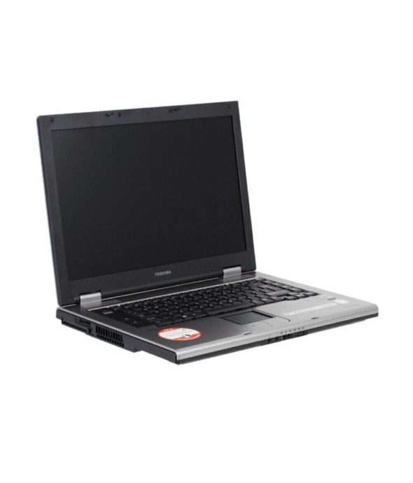 Ноутбук Toshiba Tecra A8 / 15.4&quot; (1280x800) TN / Intel Core Duo T2300 (2 ядра по 1.66 GHz) / 3 GB DDR2 / 120 GB SSD / Intel GMA 950 Graphics / DVD-ROM / АКБ не держит - 1