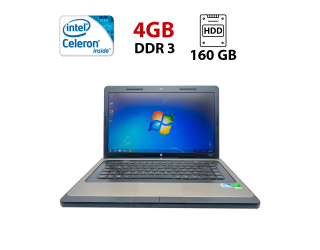 БУ Ноутбук HP 630 / 15.6&quot; (1366x768) TN / Intel Celeron B800 (2 ядра по 1.5 GHz) / 4 GB DDR3 / 160 GB HDD / Intel HD Graphics / WebCam из Европы в Дніпрі