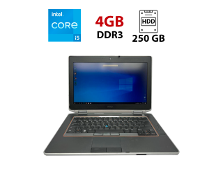 БУ Ноутбук Dell Latitude E6420 / 14&quot; (1600x900) TN / Intel Core i5-2540M (2 (4) ядра по 2.6 - 3.3 GHz) / 4 GB DDR3 / 250 GB HDD / Intel HD Graphics 3000 / WebCam из Европы в Дніпрі
