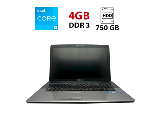 БУ Ноутбук Medion Akoya E7220 / 17.3&quot; (1600x900) TN / Intel Core i3-2310M (2 (4) ядра по 2.1 GHz) / 4 GB DDR3 / 750 GB HDD / Intel HD Graphics 3000 / WebCam / АКБ отсутствует из Европы в Днепре