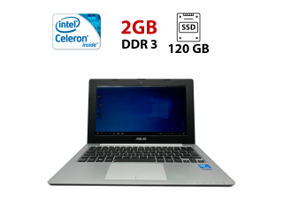 БУ Ноутбук Asus X201 EP / 11.6&quot; (1366х768) TN LED / Intel Celeron 847 (2 ядра по 1.1 GHz) / 2 GB DDR3 / 120 GB SSD / WebCam из Европы в Дніпрі