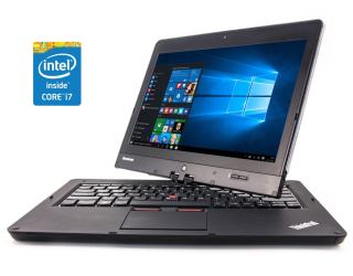 БУ Нетбук-трансформер Lenovo ThinkPad Twist S230u / 12.5&quot; (1366x768) IPS Touch / Intel Core i7-3517U (2 (4) ядра по 1.9 - 3.0 GHz) / 8 GB DDR3 / 128 GB SSD / Intel HD Graphics 4000 / WebCam / Win 10 Pro из Европы в Дніпрі