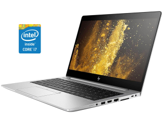 БУ Ноутбук HP EliteBook 840 G4 / 14&quot; (1920x1080) TN / Intel Core i7-7600U (2 (4) ядра по 2.8 - 3.9 GHz) / 8 GB DDR4 / 256 GB SSD / Intel HD Graphics 620 / WebCam / Win 10 Pro из Европы