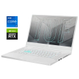 Игровой ноутбук Asus TUF Dash F15 FX516PR White / 15.6" (1920x1080) IPS / Intel Core i7-11370H (4 (8) ядра по 3.0 - 4.8 GHz) / 16 GB DDR4 / 1000 GB SSD / nVidia GeForce RTX 3070, 8 GB GDDR6, 256-bit / WebCam - 1