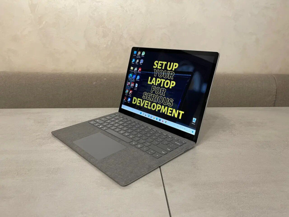 Ультрабук Microsoft Surface Laptop 3 1867 / 13.5&quot; (2256x1504) IPS Touch / Intel Core i5-1035g7 (4 (8) ядра по 1.2 - 3.7 GHz) / 8 GB DDR4 / 512 GB SSD M. 2 / Intel Iris Plus Graphics / WebCam / USB 3.1 - 4